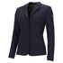 Navy blue blazer on a white background
